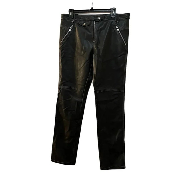 Free People Leather Pants - Picture 1 of 6